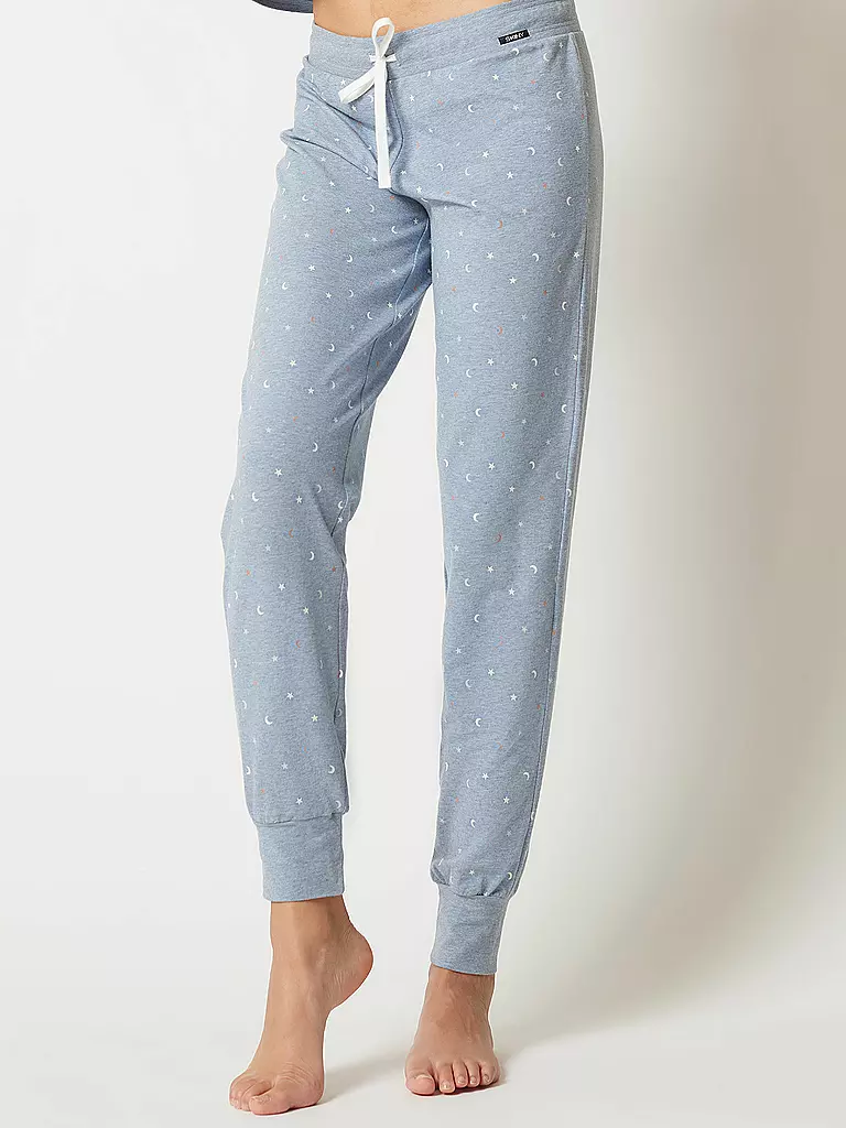 SKINY Pyjamahose blau