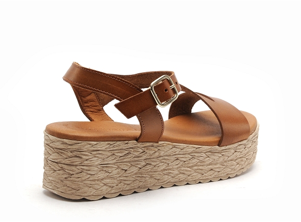 Eva frutos nu pieds talons femme 742 marron