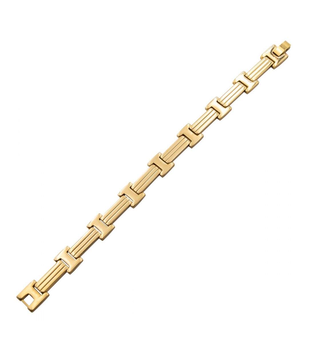 Bracelet pour Homme Acier Doré