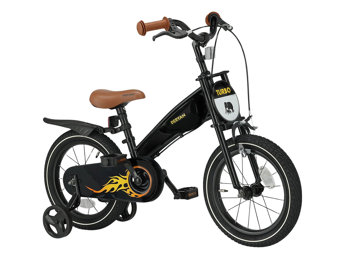 Deryan Turbo 3-in-1 kinderfiets - 14 inch