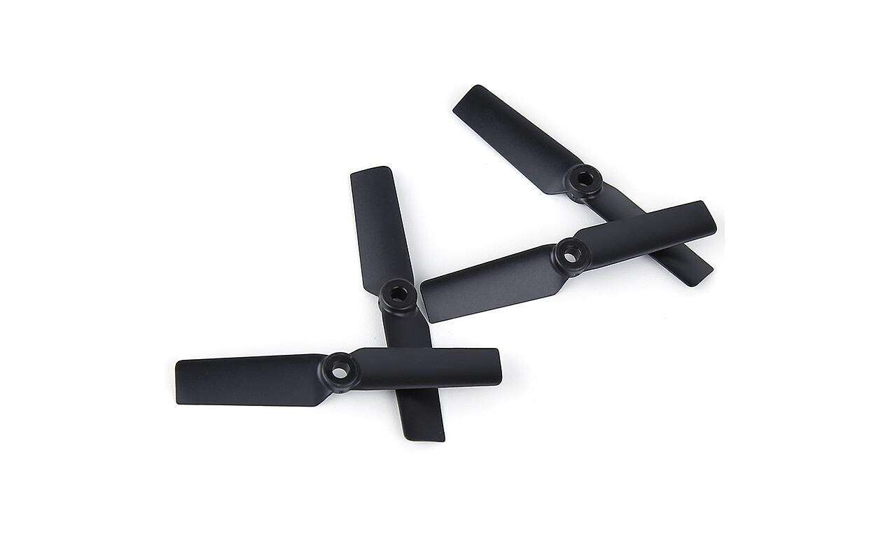 Heckrotorblätter Schwarz 4 Stück M1 EvoErsatzteil für OMP M1 Evo Heli