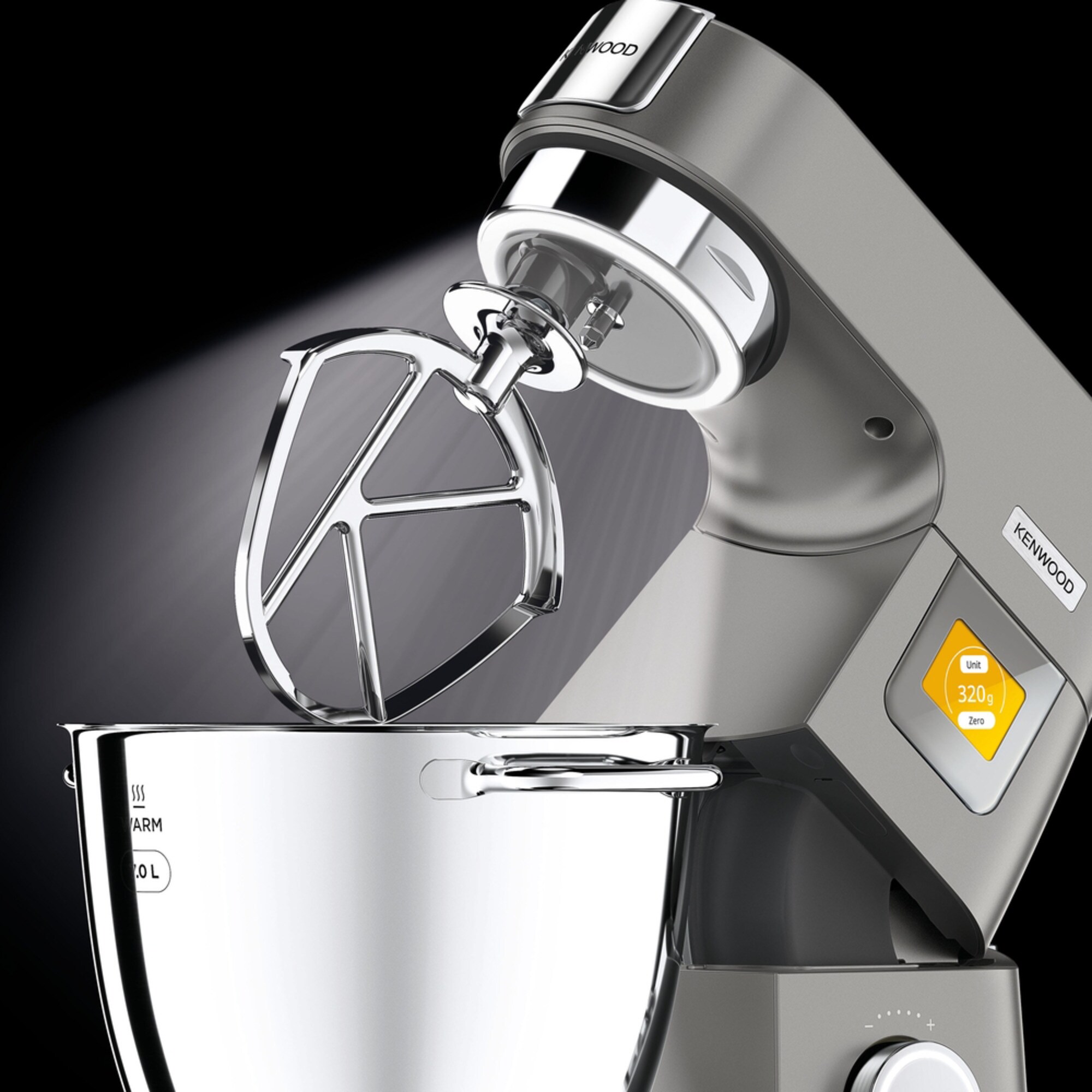 Kenwood Küchenmaschine Titanium Chef Patissier XL Küchenmaschine KWL90.004SI