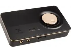 ASUS Xonar U7 MKII - Lydkort - 24 bit - 192 kHz - 114 dB SNR - 7.1 - USB 2.0 - CM6632AX