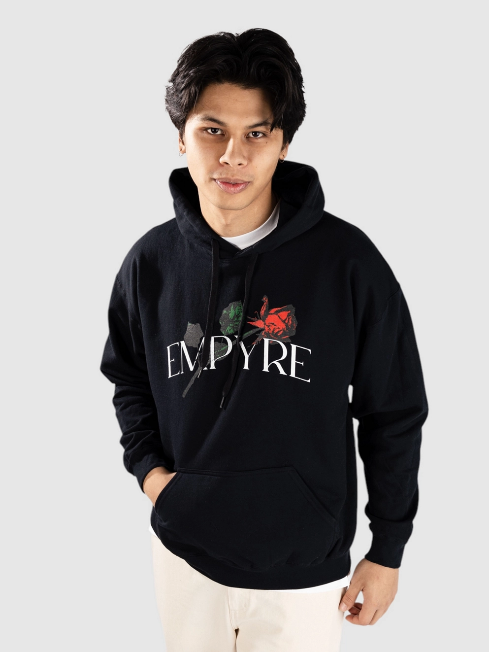 Empyre Contrast Eagle Hoodie black