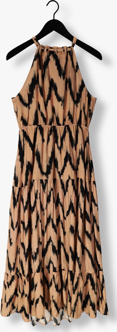 AAIKO beige aaiko maxi jurk charissa vis 528