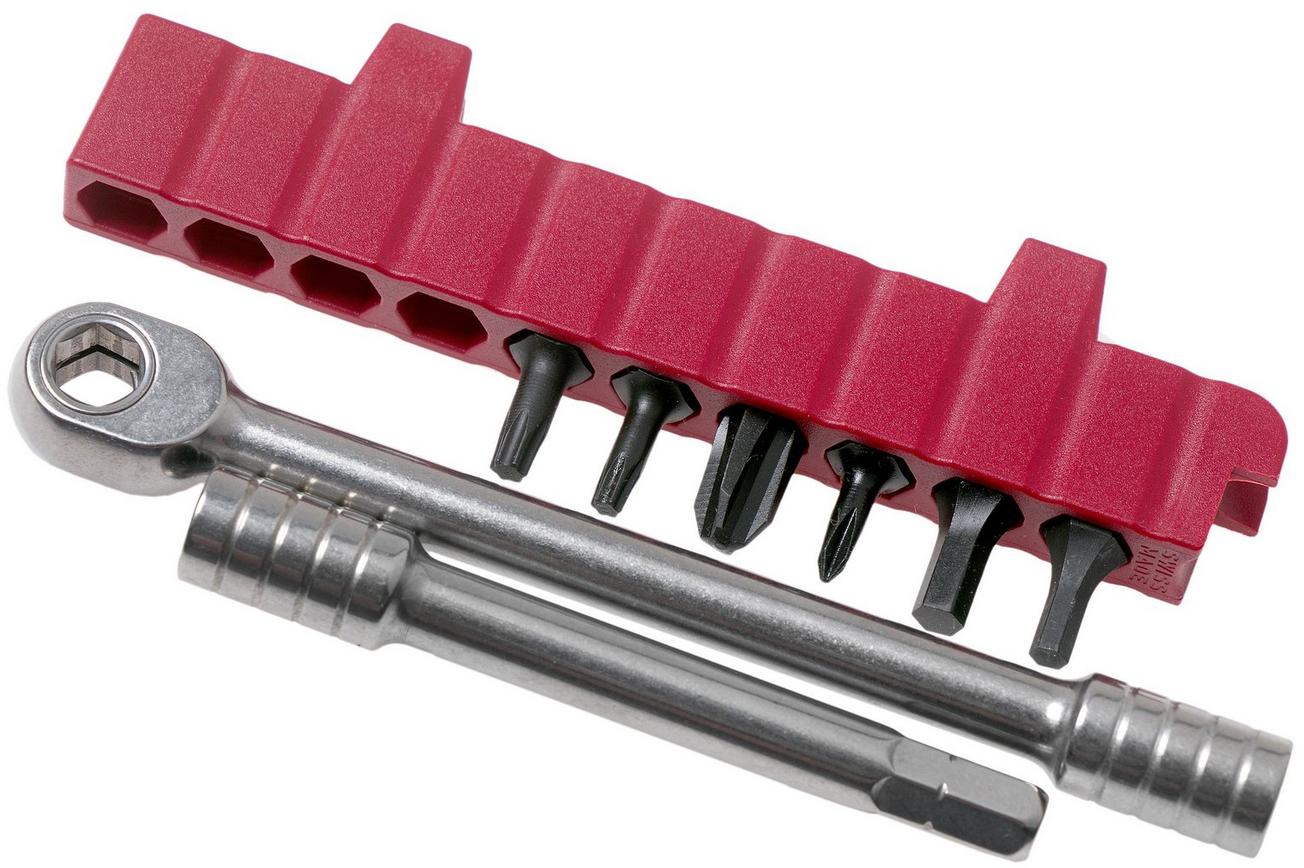 Victorinox SwissTool Spirit X Plus Ratchet 3.0236.N multitool, nylon foedraal