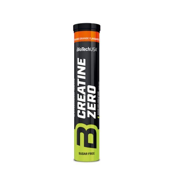Biotech USA Creatine Zero 16 Comprimidos Efervescentes Laranja Rosa