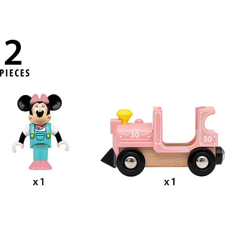 BRIO 32288 Minnie Mouse og lokomotiv