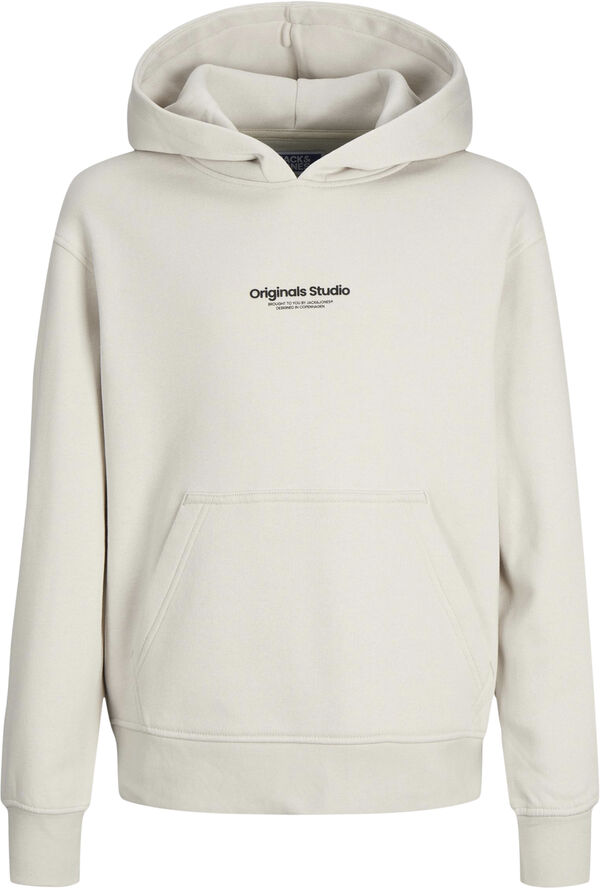 Jack & Jones JORVESTERBRO SWEAT HOOD NOOS JNR Moonbeam/loose