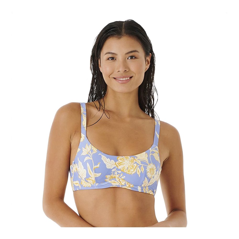 Rip Curl OCEANS TOGETHER D-DD - Haut de maillot de bain Femme blue