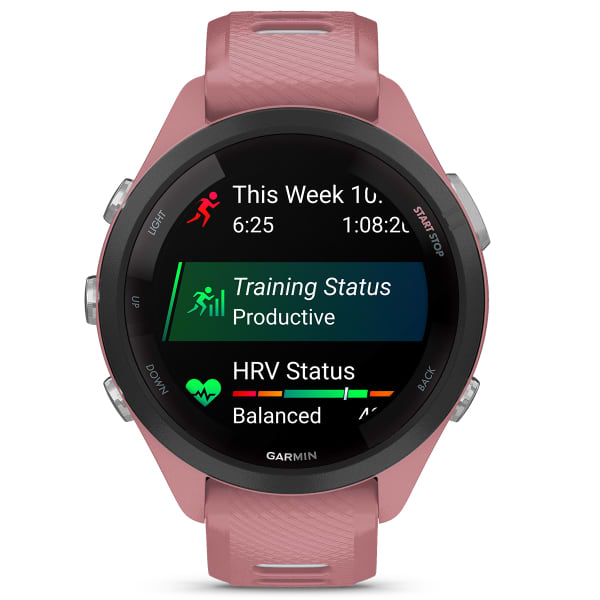 Montre cardio GPS GARMIN FORERUNNER 265S PINK