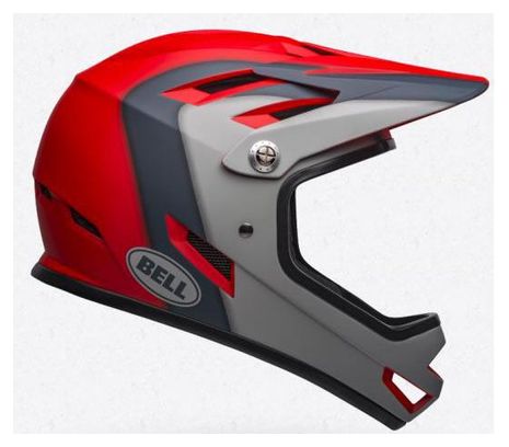 Casque Integral Bell Sanction Gris / Rouge