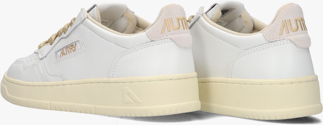 witte autry lage sneakers medalist low