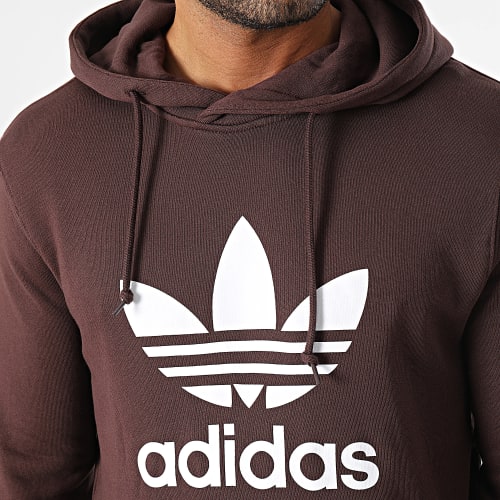 Sweat Capuche Trefoil IM4499 Marron
