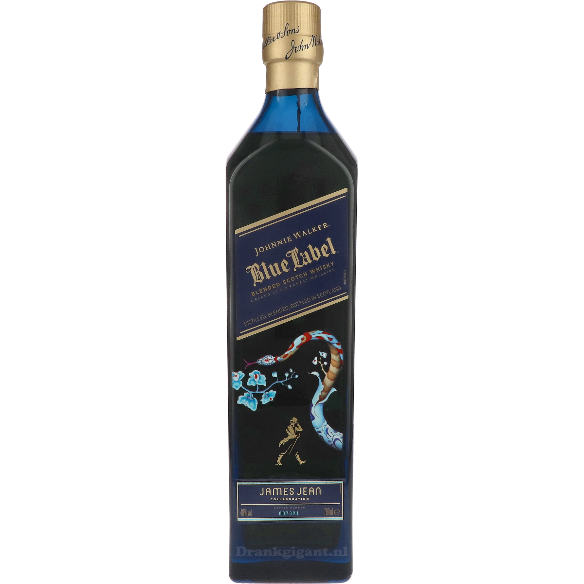 Johnnie Walker Blue Label Year of the Snake 2025 X James Jean 70 cl