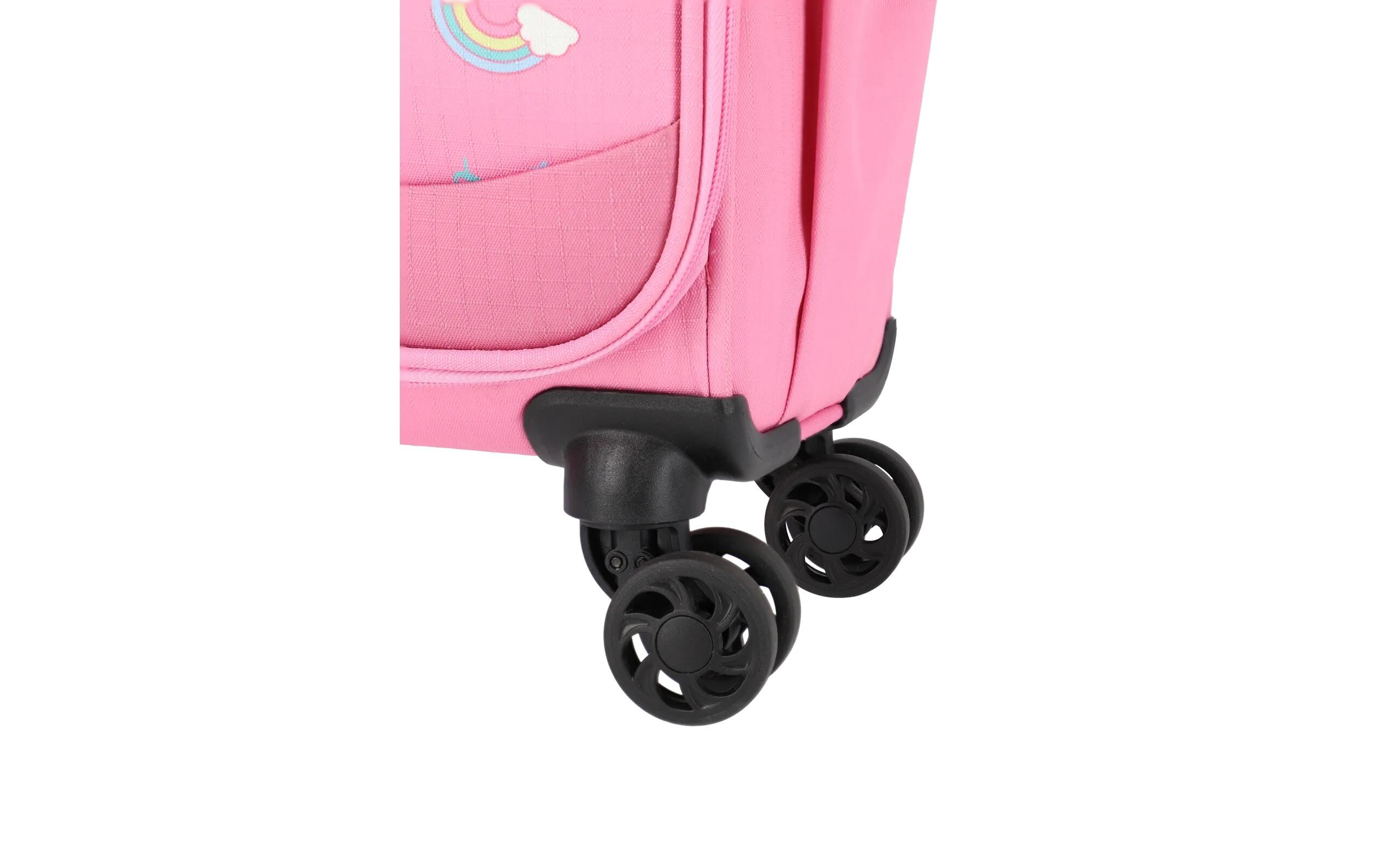 Minimover 4w Kindertrolley RosaReisekoffer für Kinder