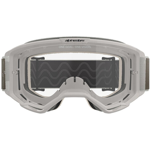 Alpinestars - Masque Vision 5 Hollow Gris / Sable / Transparent