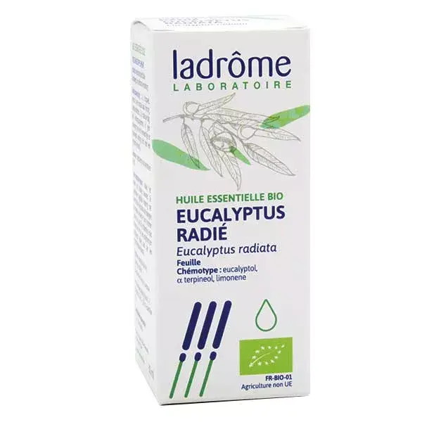 Óleo Essencial de Eucalipto Radiata Orgânico Ladrome 30ml