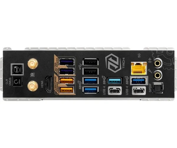 ASRock X870E Taichi - Bundkort - udvidet ATX - Socket AM5 - AMD X870E Chipset - USB4, USB 3.2 Gen 1, USB 3.2 Gen 2, USB-C 3.2 Gen 2x2 - 5 Gigabit Ethernet, Wi-Fi 7, Bluetooth - onboard grafik (CPU påkrævet) - HD Audio (8-kanaler)