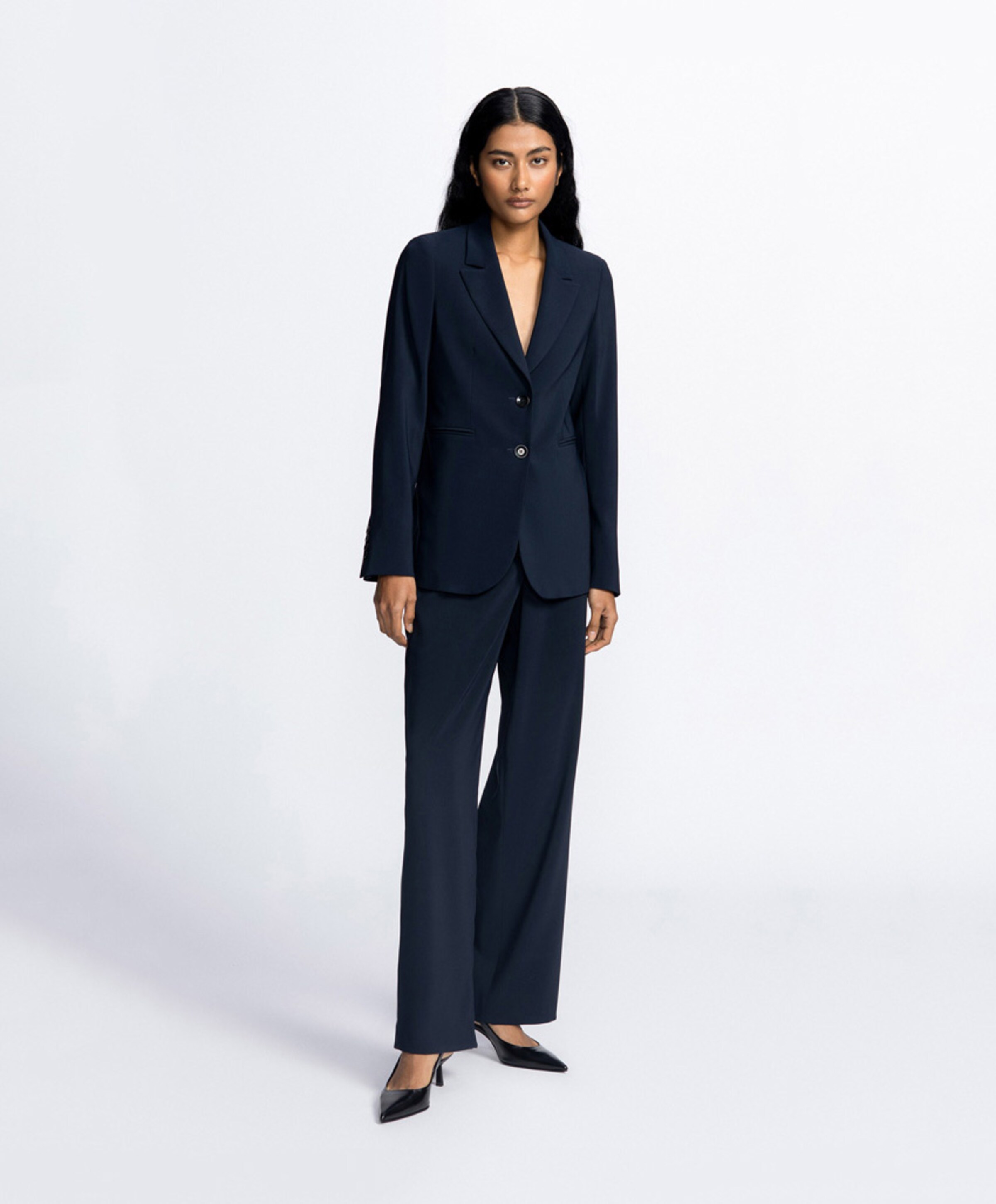 Xandres Dames blazer blauw