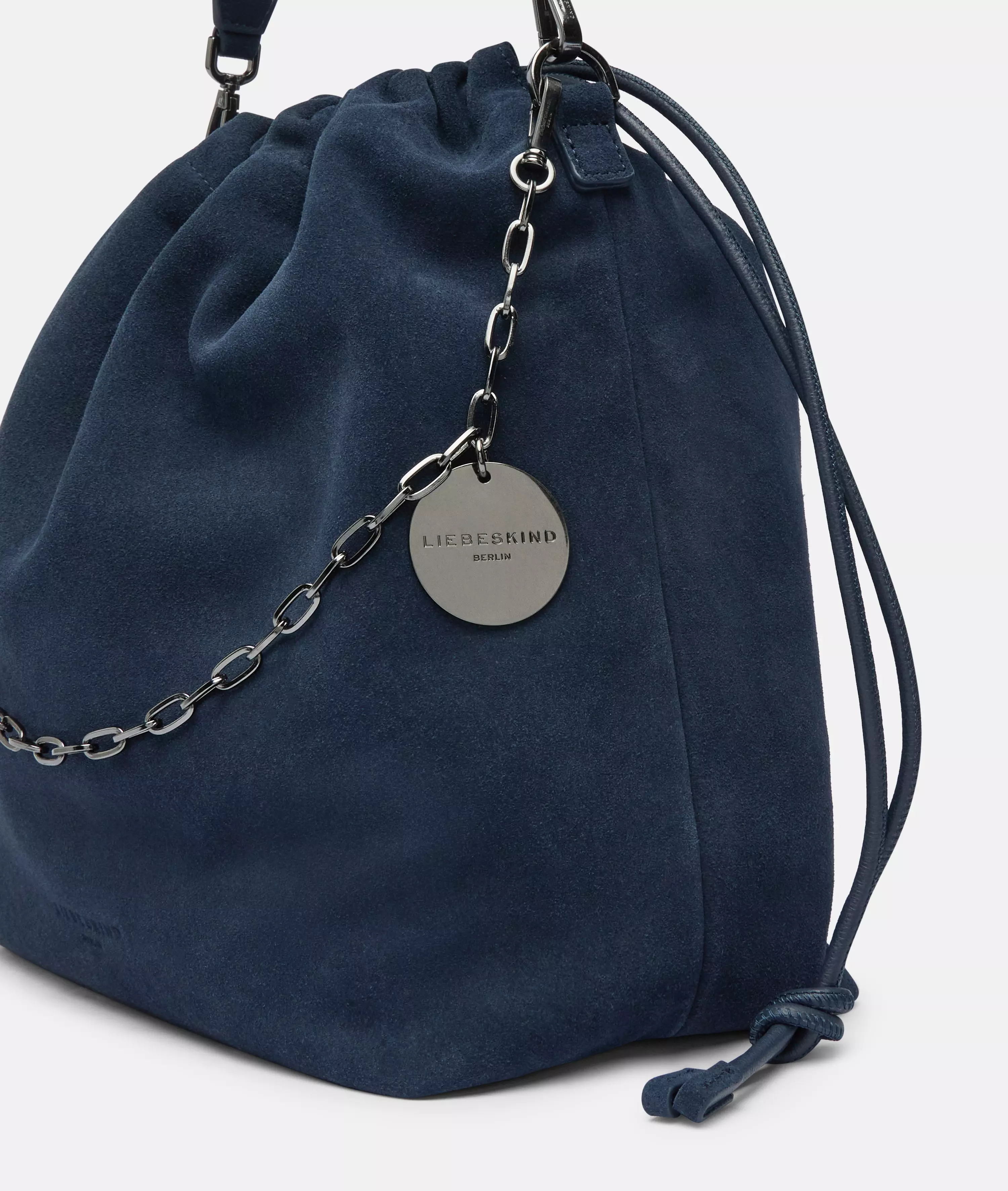 Lya II Hobo M Spacious pouch bag made from soft suede