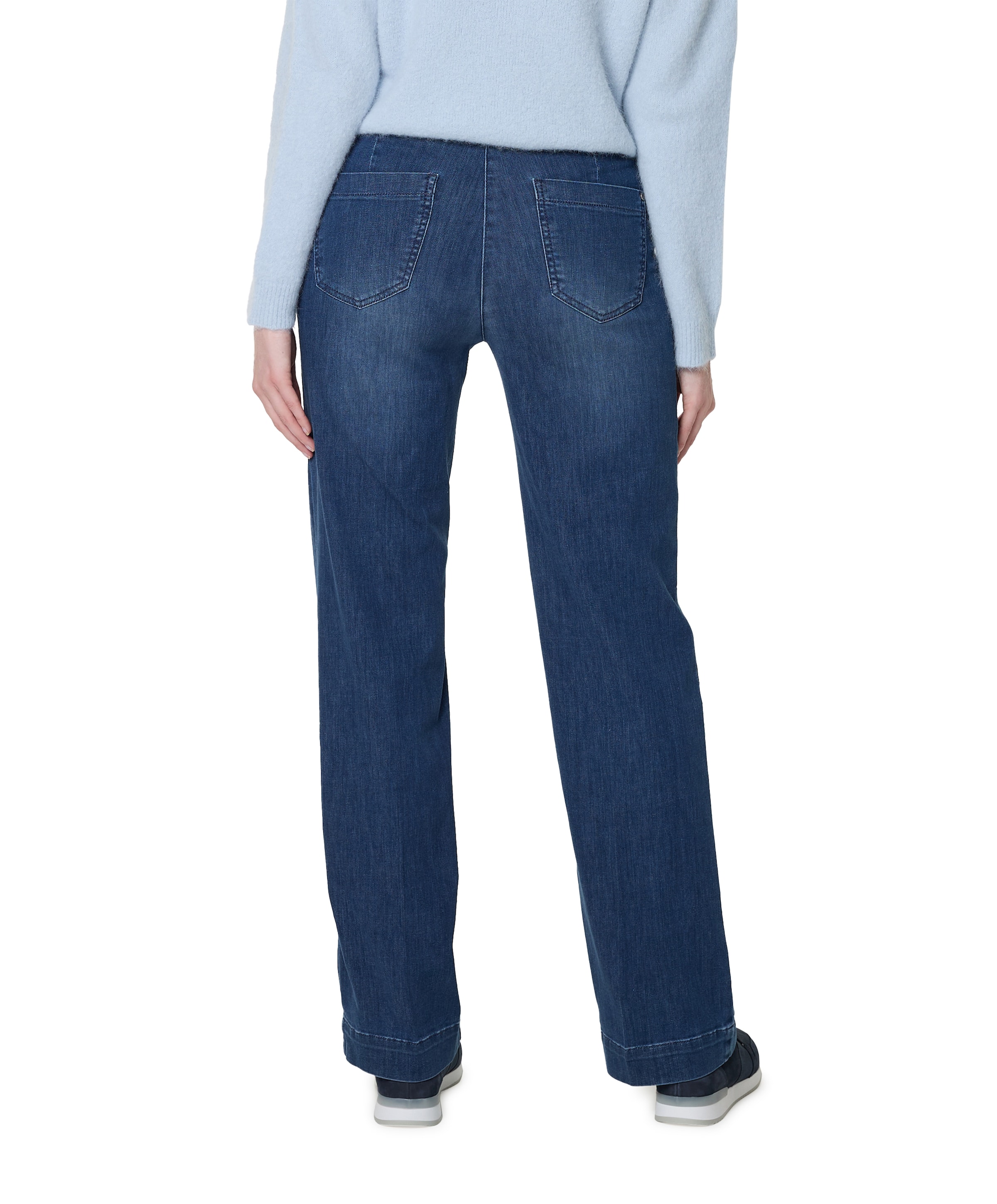 Toni Jenny Wide Leg dames jeans blauw