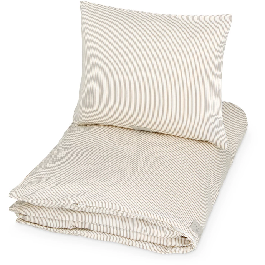 Cam Cam® COPENHAGEN Bettwäsche Set Classic Stripes Camel