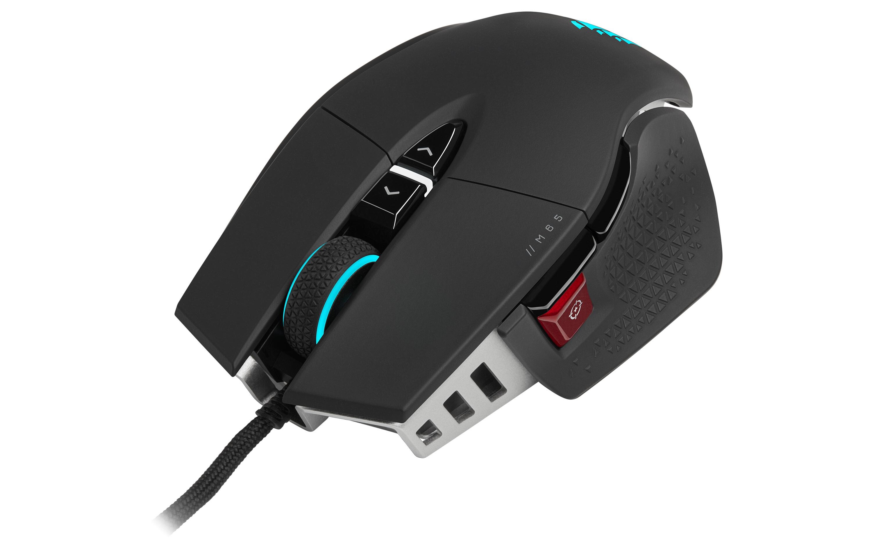 Gaming-Maus M65 RGB UltraAnpassbare FPS-Gaming-Maus mit Beschleunigungssensor