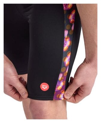 Maillot de Bain Arena Slip Crazy Placement Noir