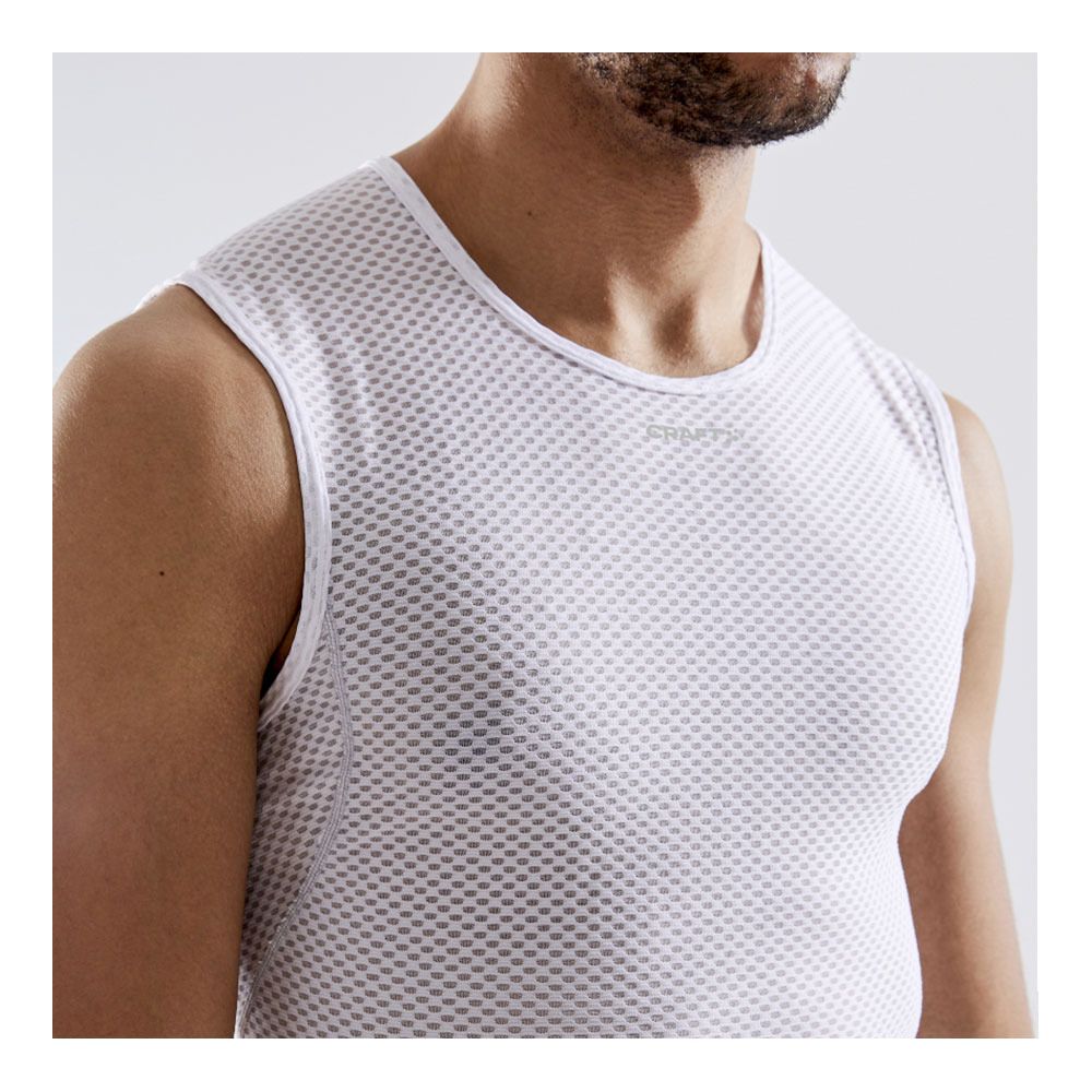 Craft COOL MESH SUPERLIGHT - Sous-couche Homme white