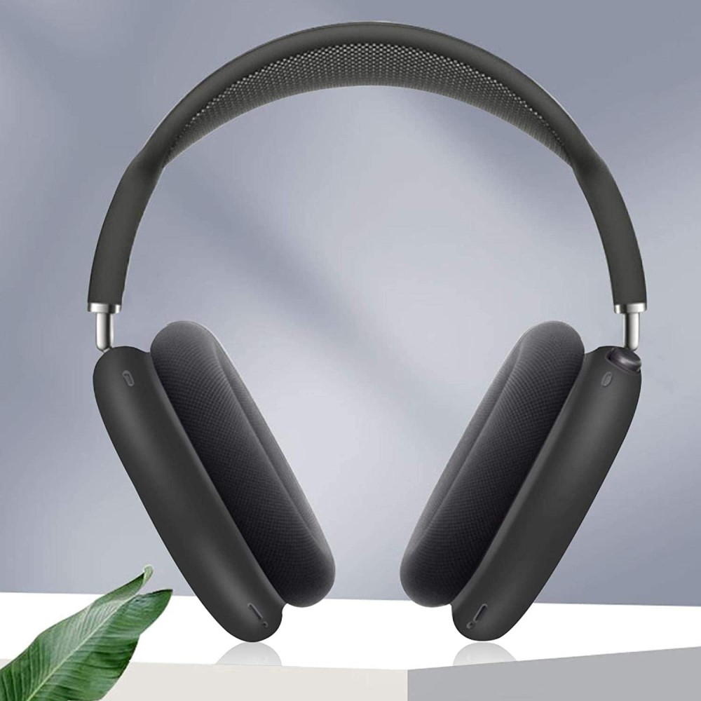 AirPods Max Silikon Hülle Schutz Abdeckung - Schwarz