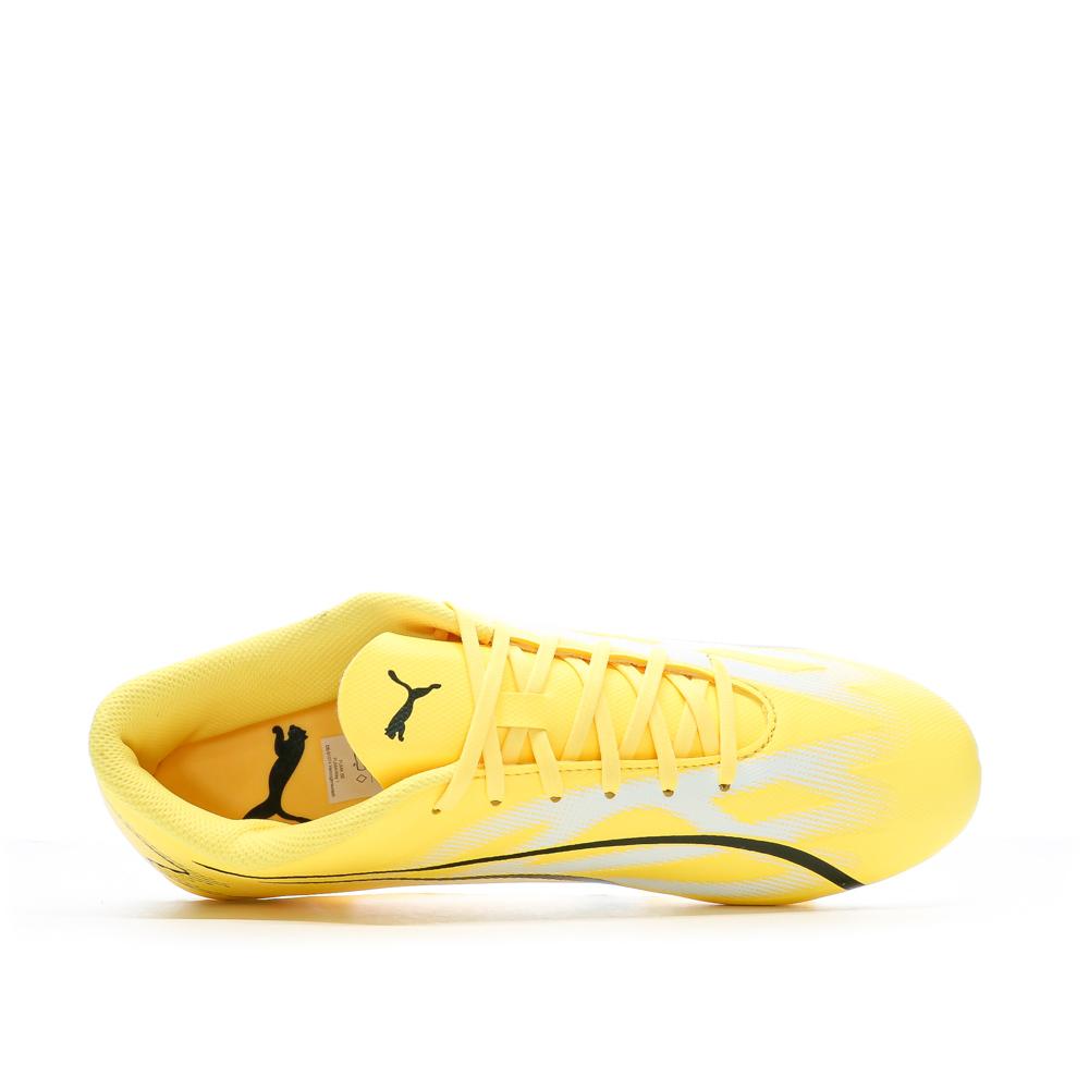 Puma Chaussures de football Blanc/Jaune Homme Puma Ultra Play Fg/ag 107423-01