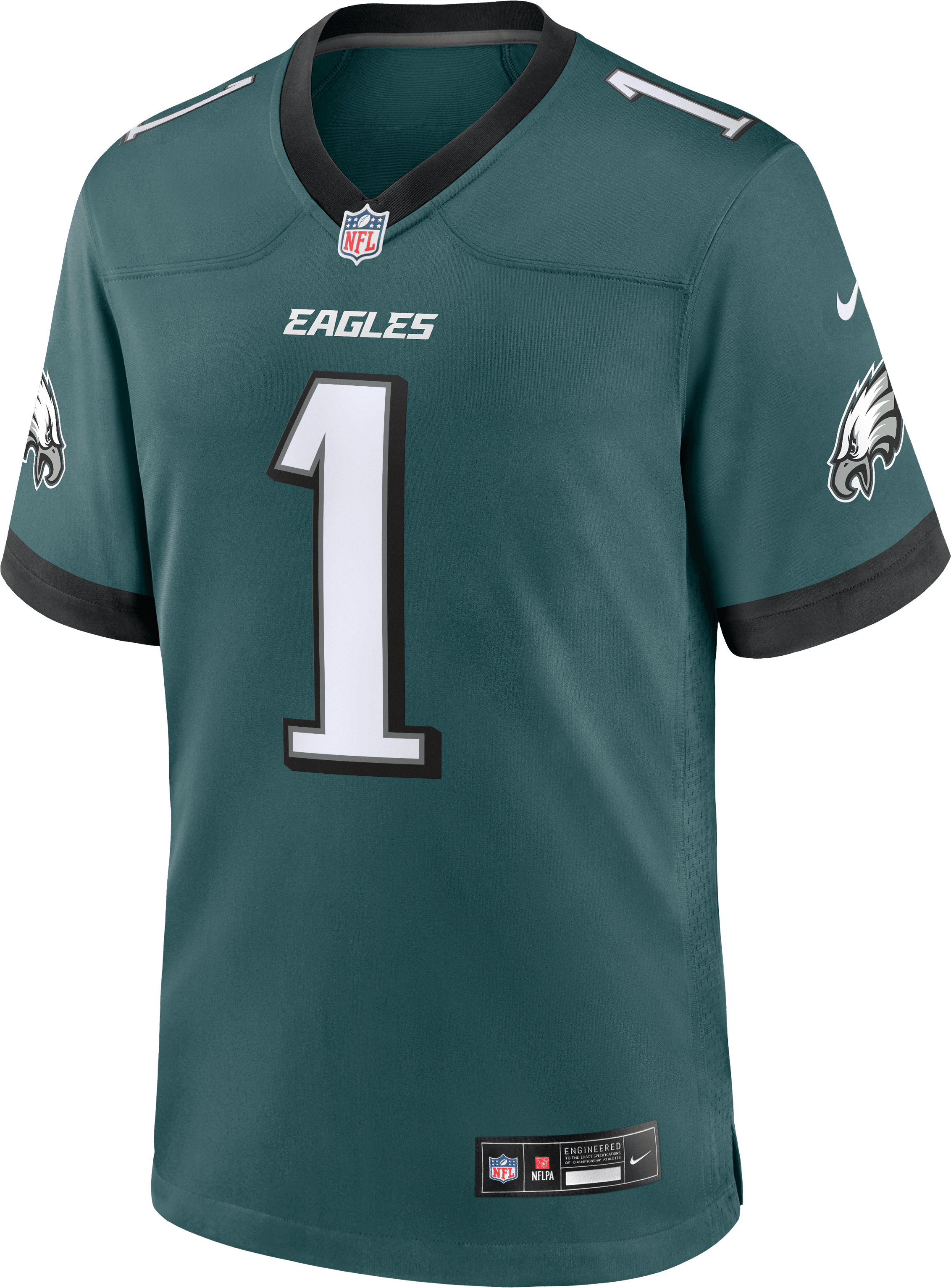 Nike NFL Philadelphia Eagles J.Hurts 1 Trikot Grün