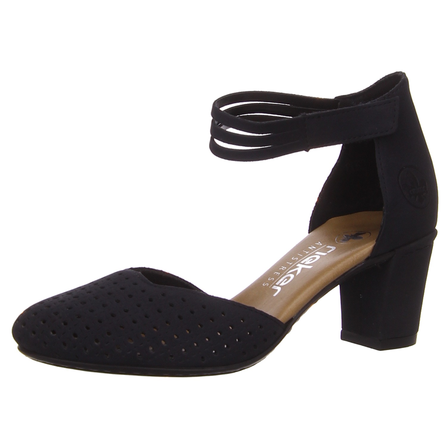 Rieker Pumps dunkelblau blau