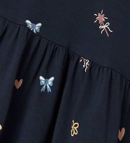 Name It Kleid - NbfVandora - Navy Blazer/Bow Ente Hearts