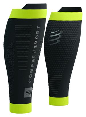 Manchons Compressport R2 3.0 Flash Noir/Jaune Fluo