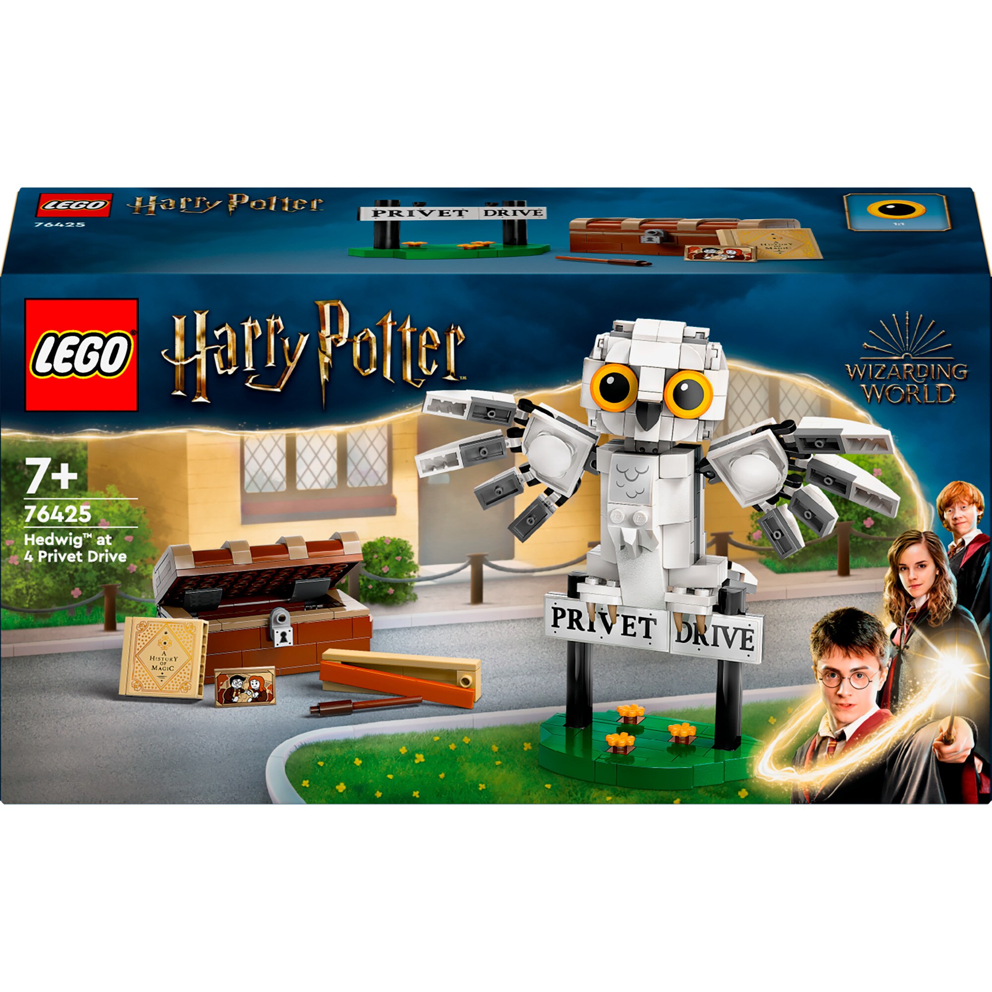 LEGO Konstruktionsspielzeug Harry Potter Hedwig im Ligusterweg