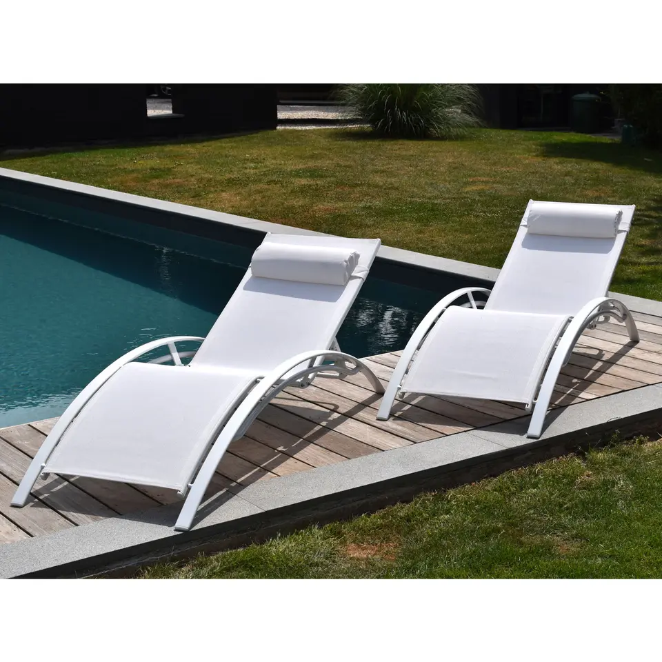 Happy Garden Transat GALAPAGOS - Wit - Aluminium