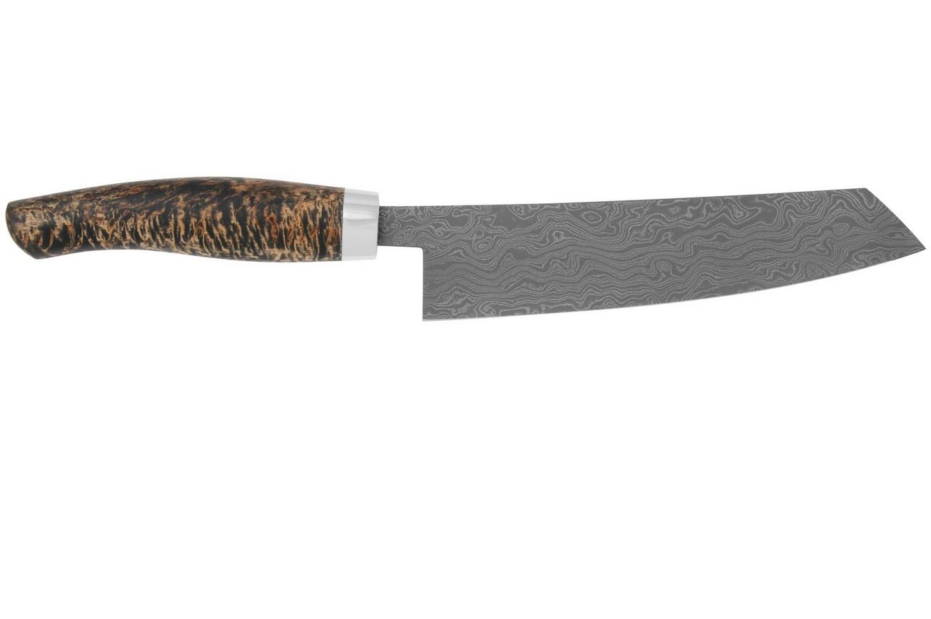 Nesmuk EXCLUSIVE C90 koksmes 18 cm, karelian birch burl, EDC90BM180