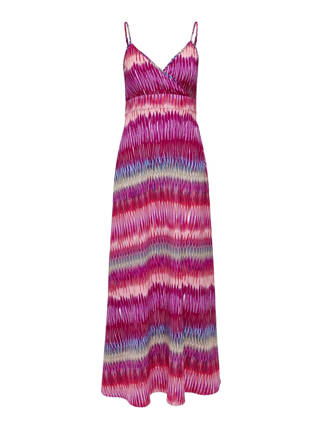 ONLNOVA Langes Kleid Phlox Pink
