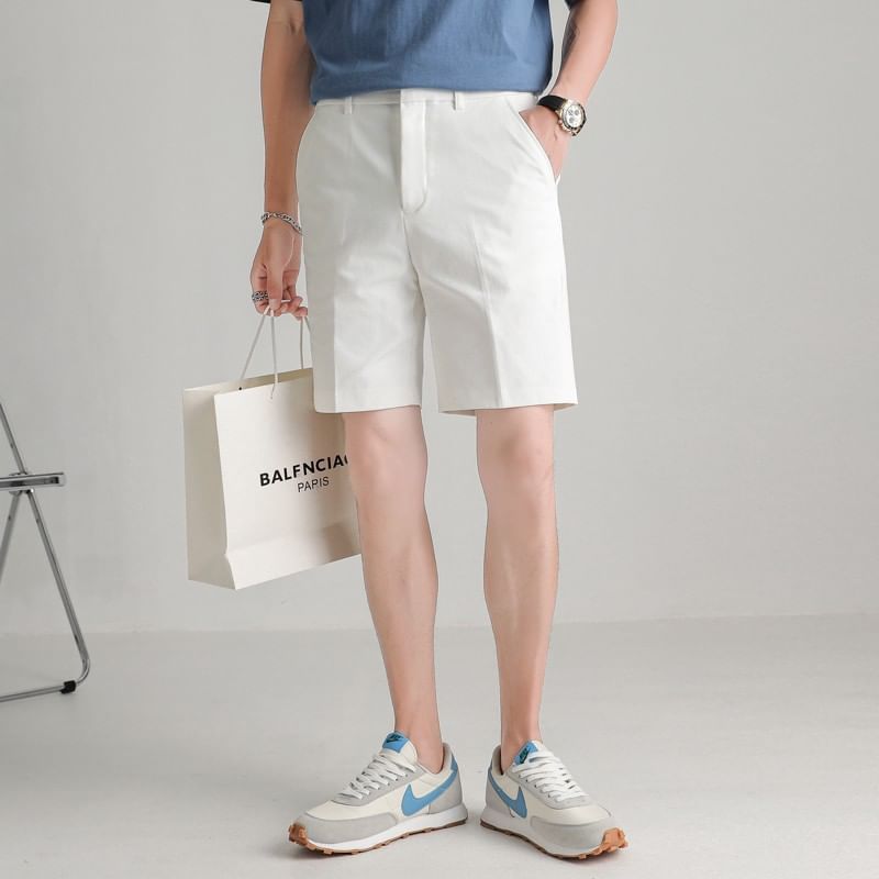 Savenne - Mid Rise Effen Korte Jurk