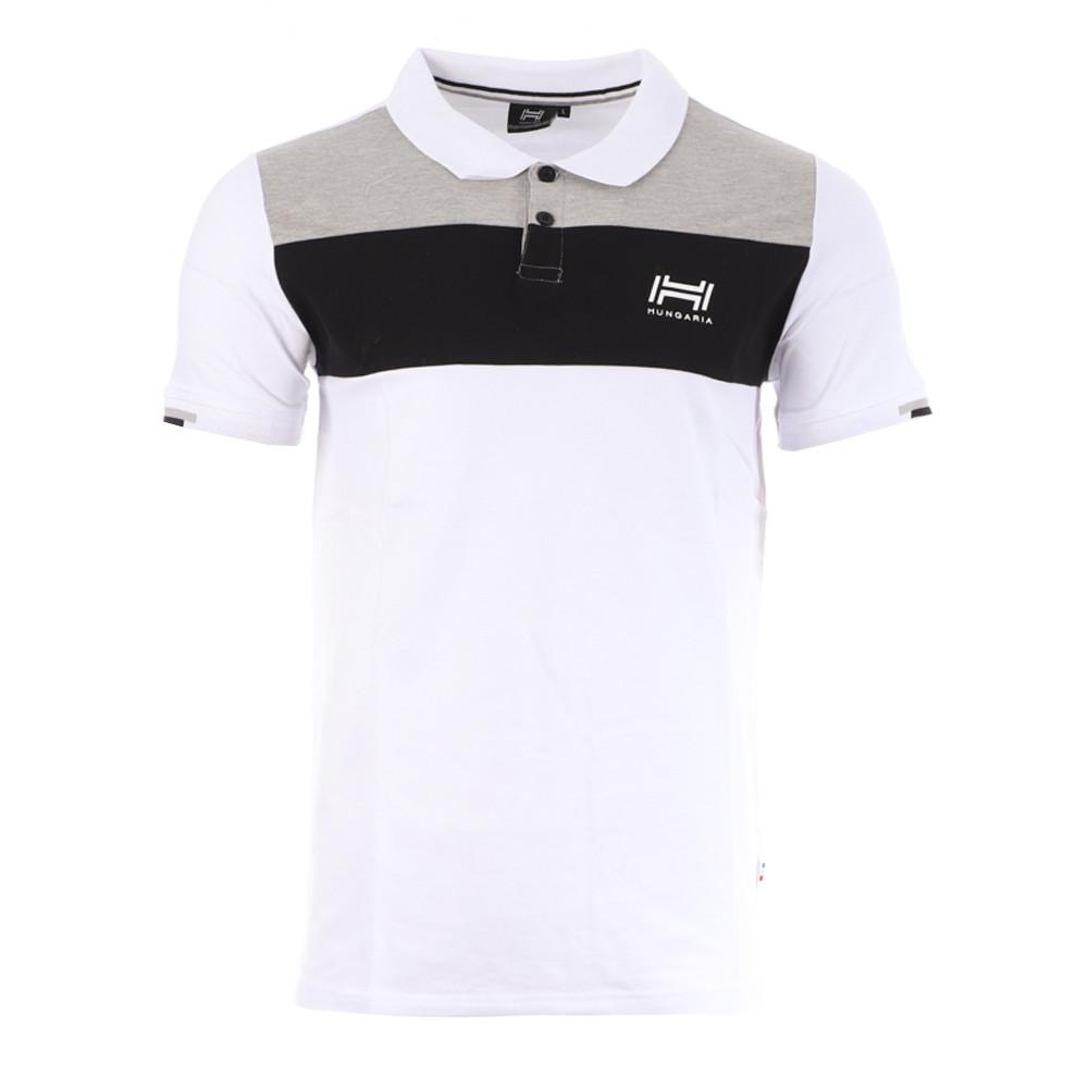 Hungaria Polo Blanc Homme Hungaria Bennett