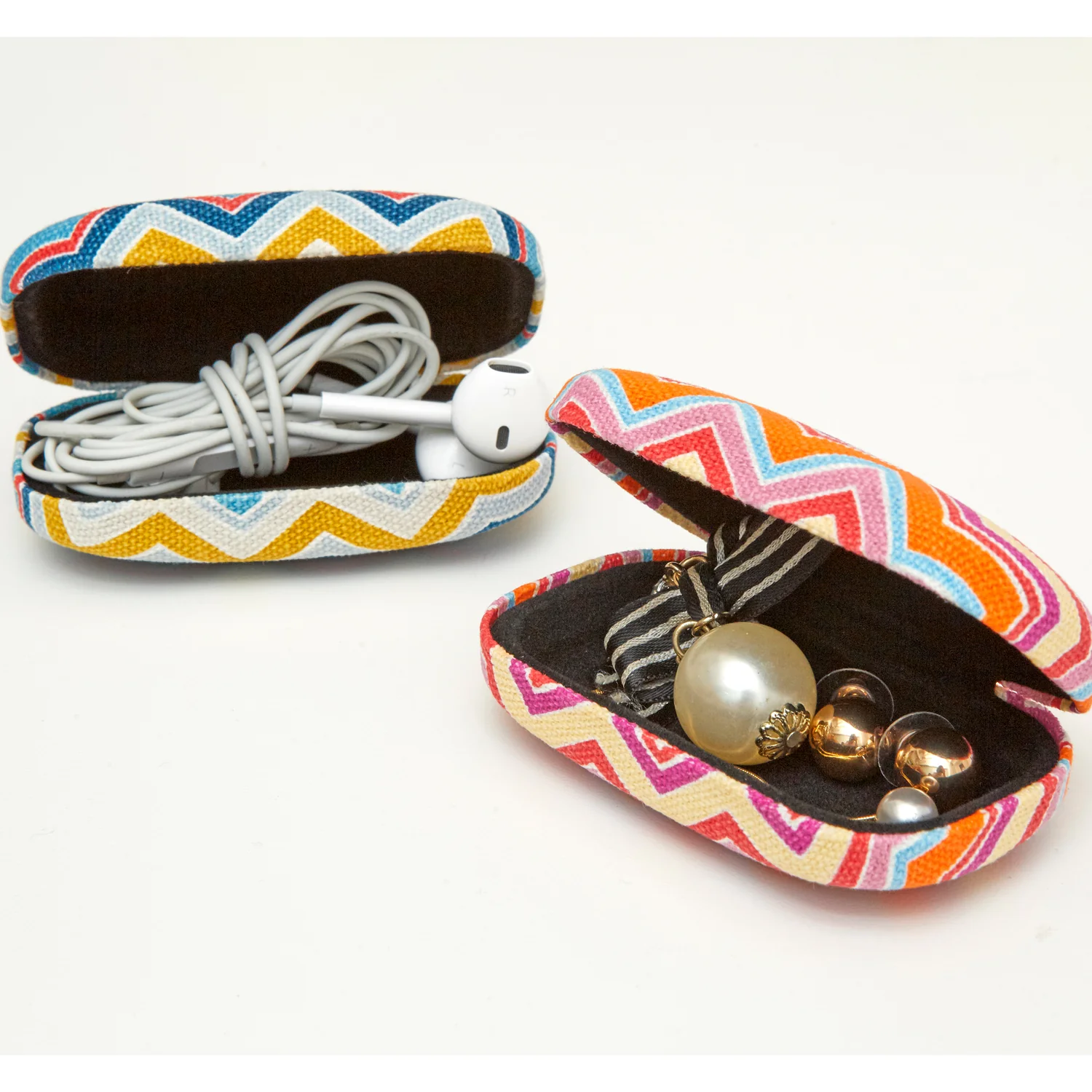 Striped Travel Case