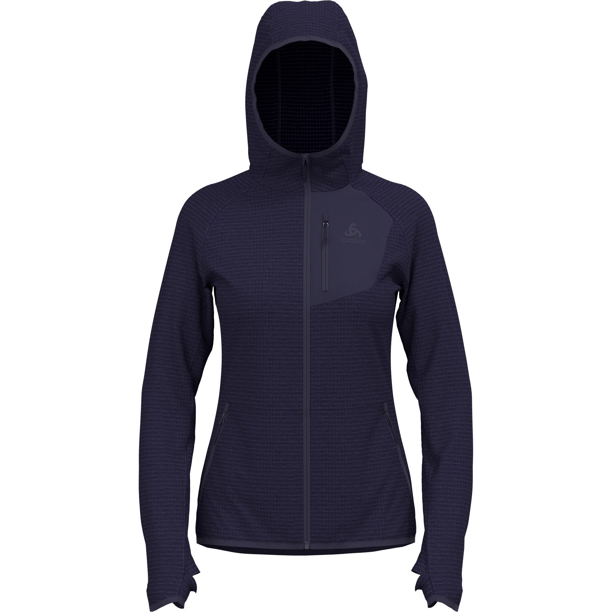 Odlo Ascent Fleecejacke Damen eclipse