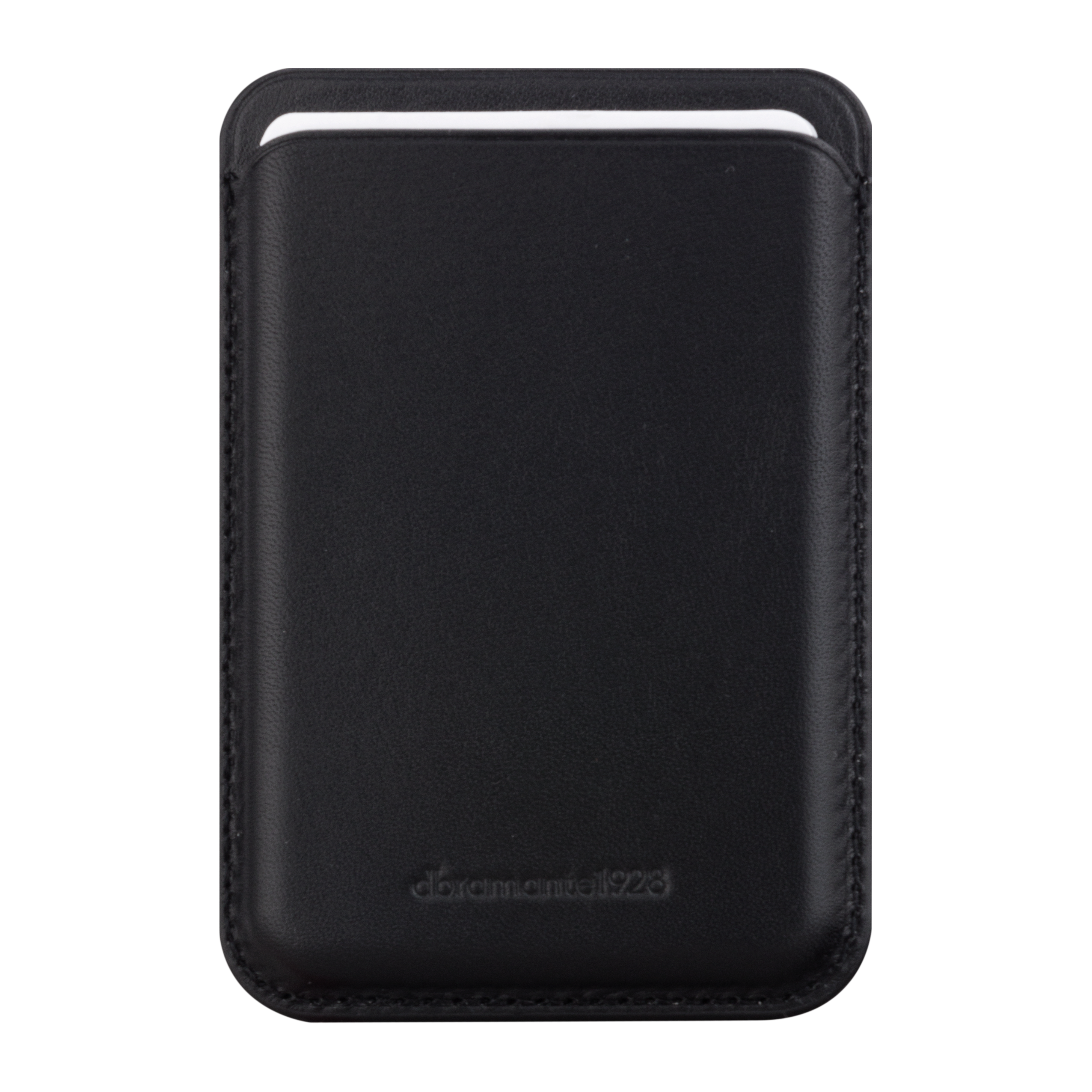 Magnetische MagSafe iPhone Leder Wallet Kreditkarten Halterung Roskilde (ROCCGTBL1894) - Schwarz