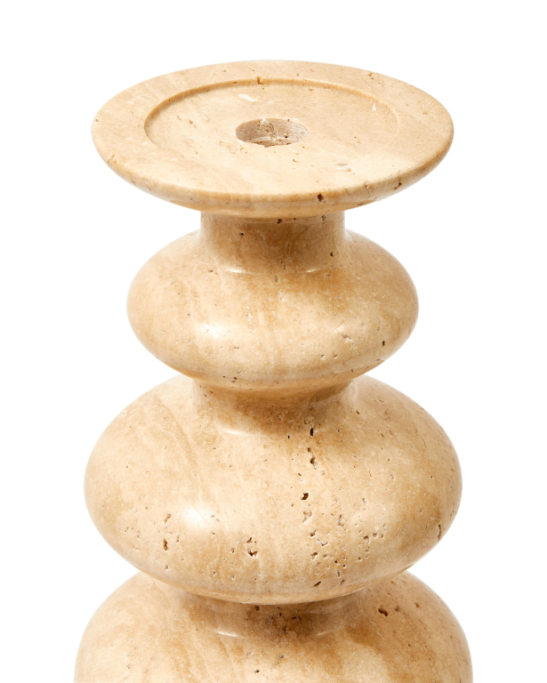 POLSPOTTEN Heritage Sphere kandelaar beige