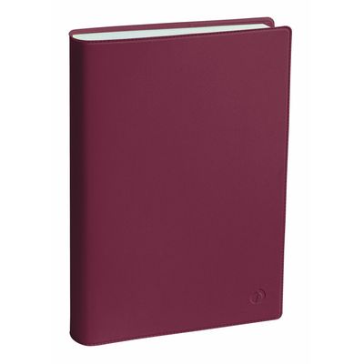 Agenda Touch Affaires 16 mois - 1 semaine sur 2 pages - 10 x 15 cm - bordeaux - Quo Vadis