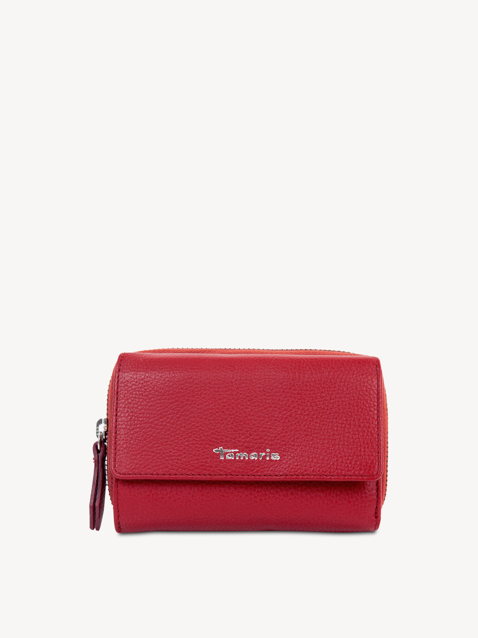 Leren Portemonnee - rood