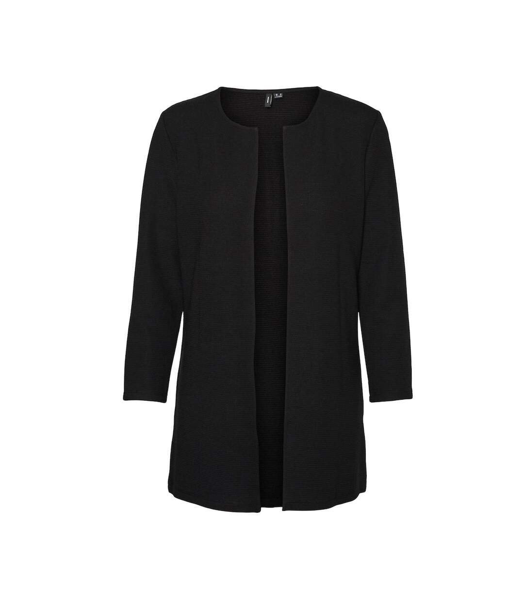 Cardigan Noir Femme Vero Moda 7/8