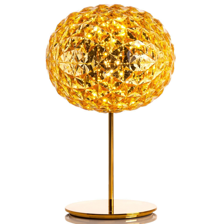 Kartell Planet High tafellamp LED geel